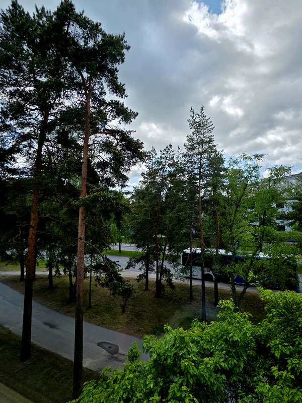 Näkymä keittiöstä