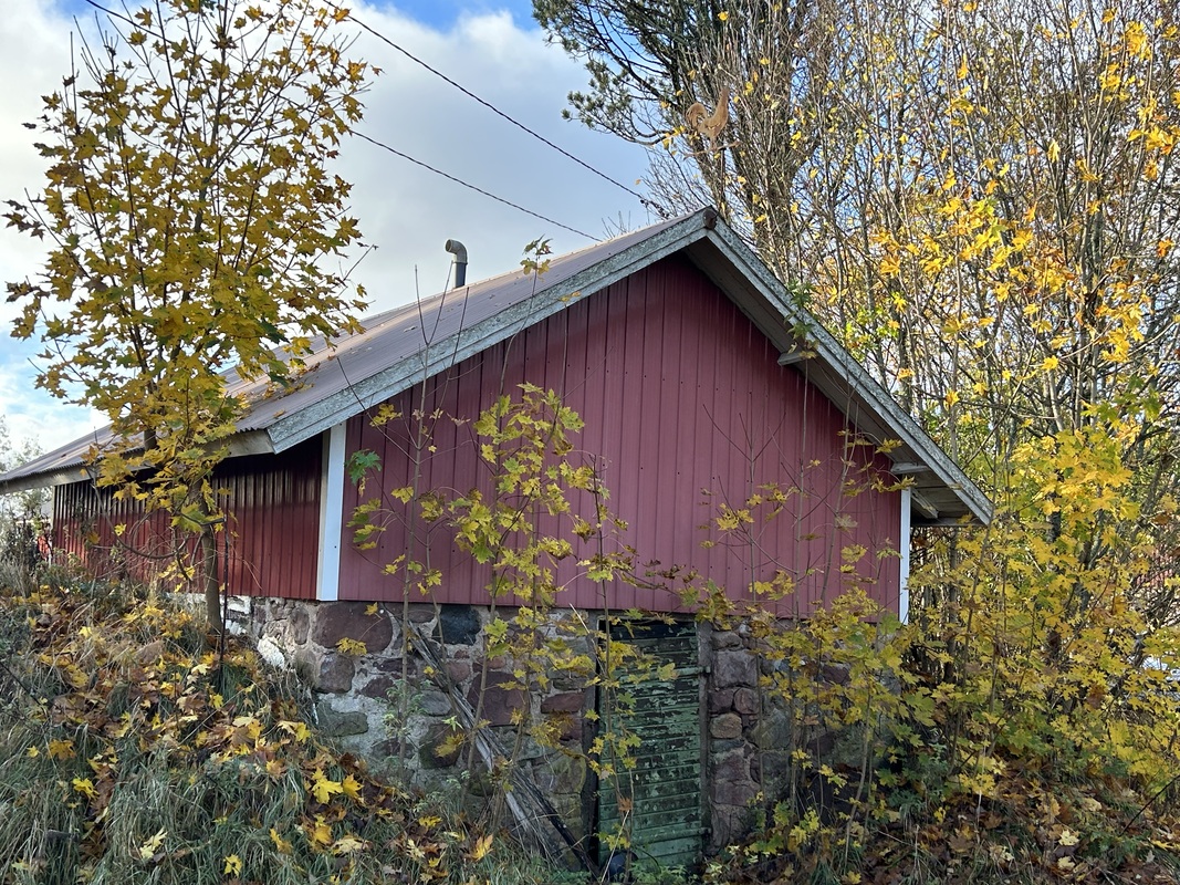 Maakellari pihapiirissä