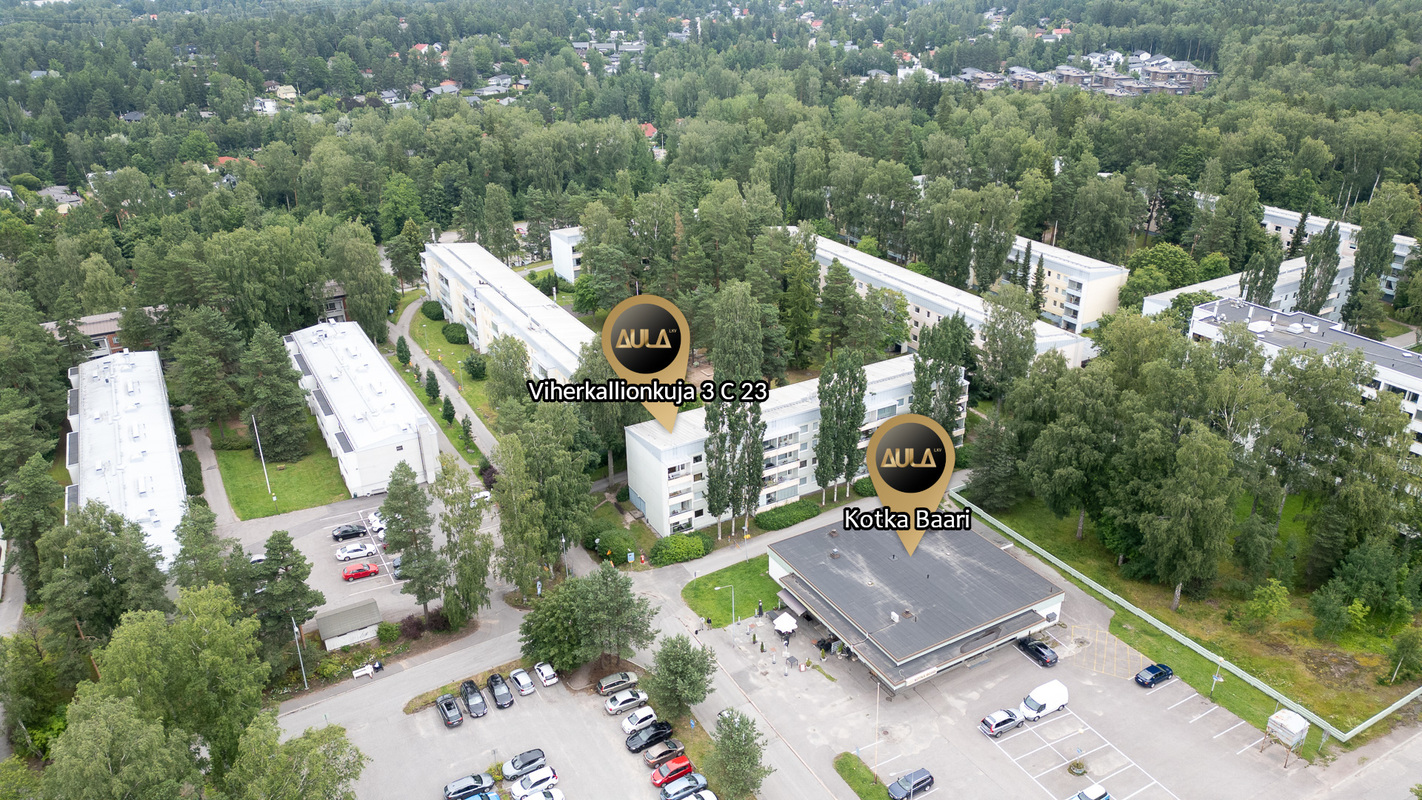 Ilmakuva lounaasta