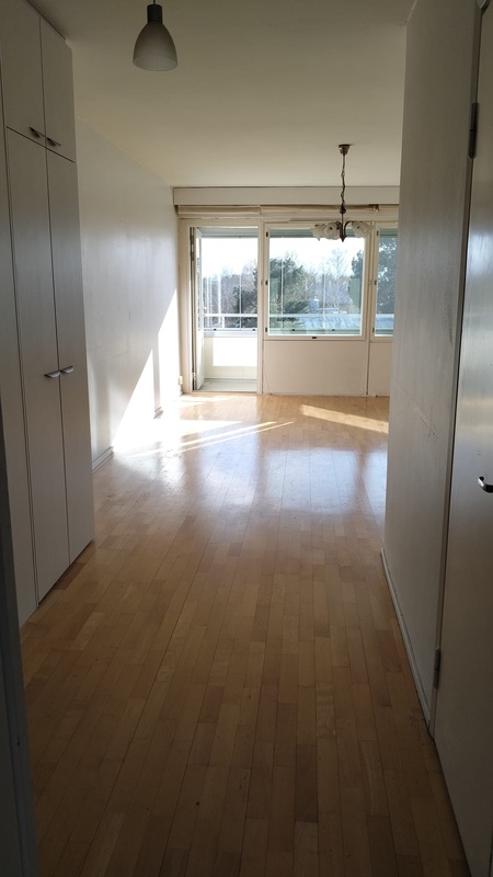 Olohuoneeseen etelästä