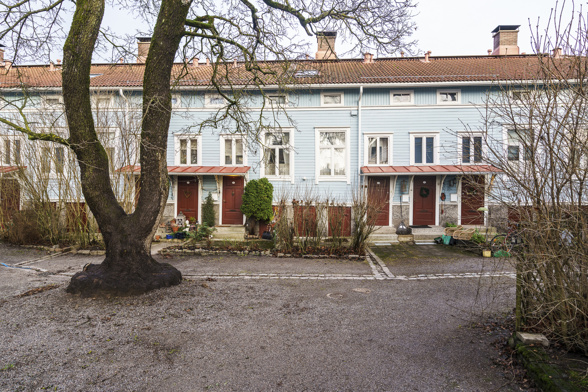 Kaikki ikkunat ovat sisäpihalle.