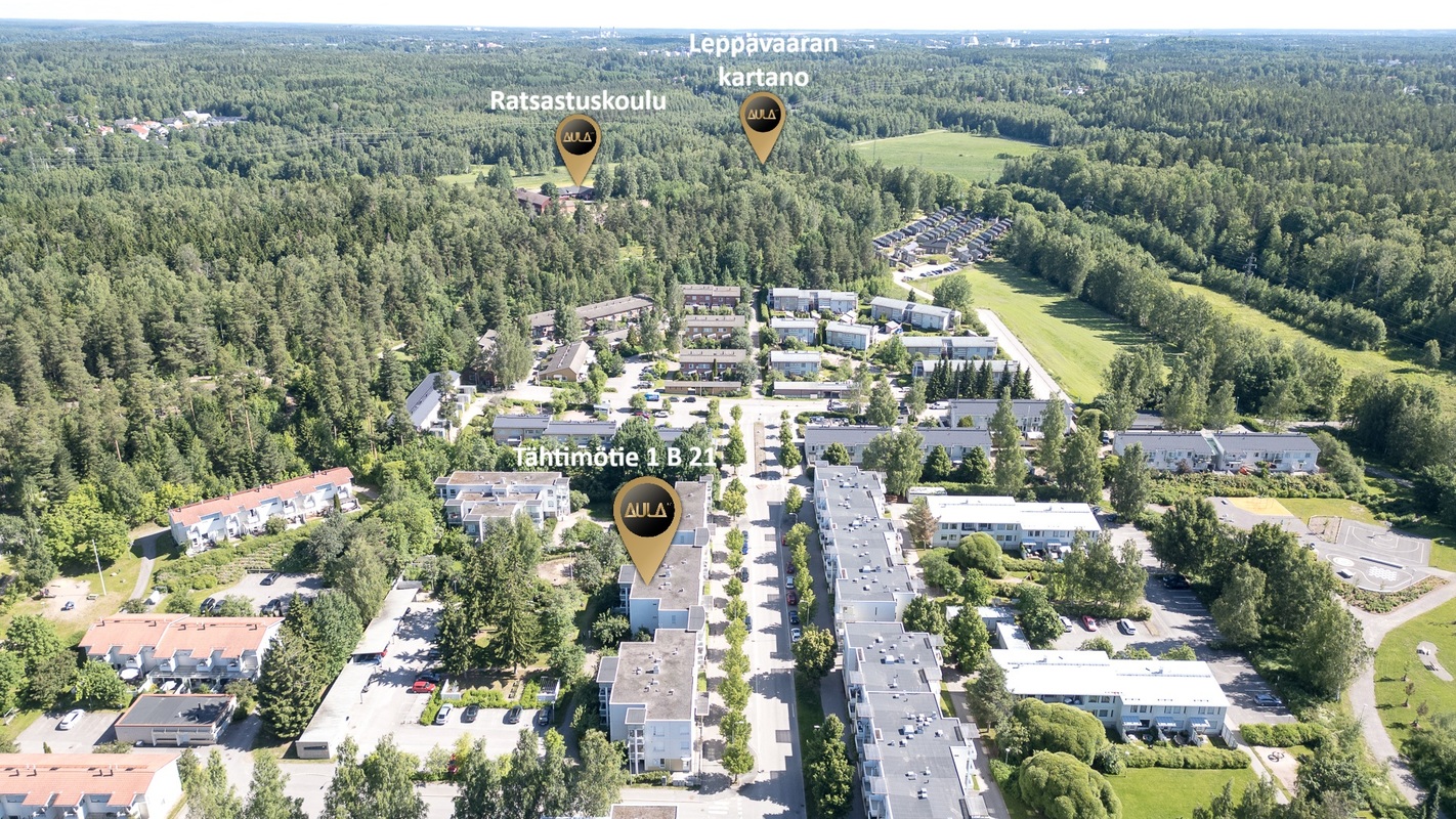 Ilmakuva lounaasta