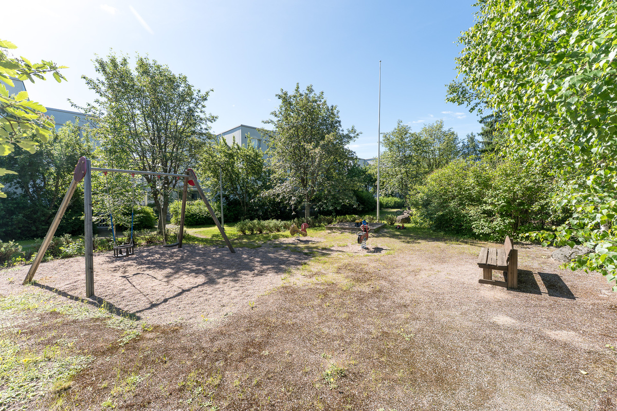Leikkipaikka sisäpihalla