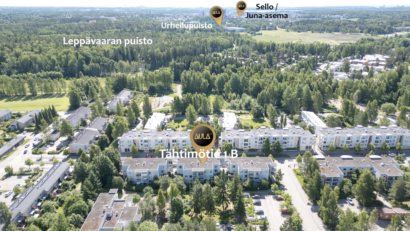 Ilmakuva luoteesta