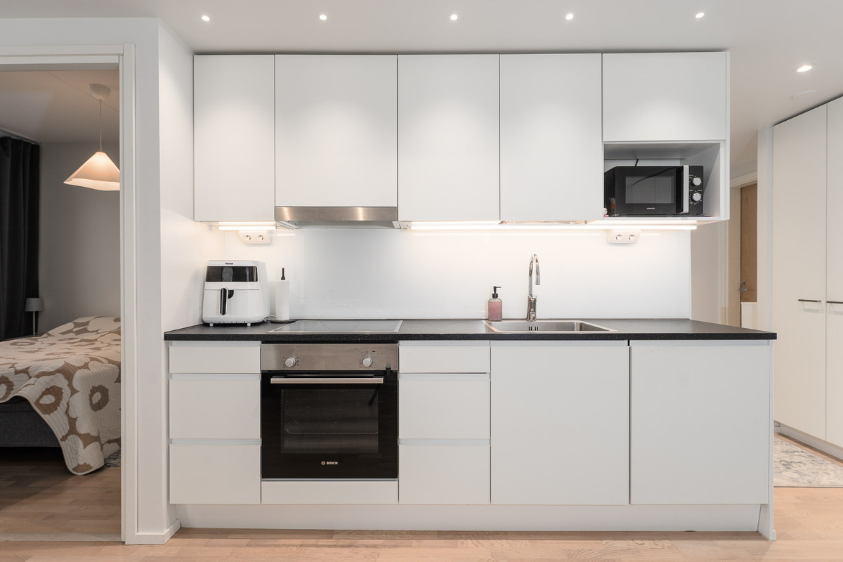 Keittiön kaapistoja