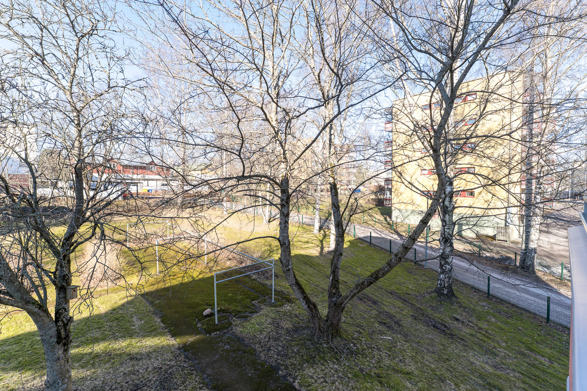 Näkymät lasitetulta parvekkeelta